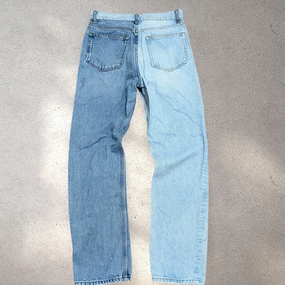 Reformation Light Blue Straight Leg Jeans - Picture 2 of 6